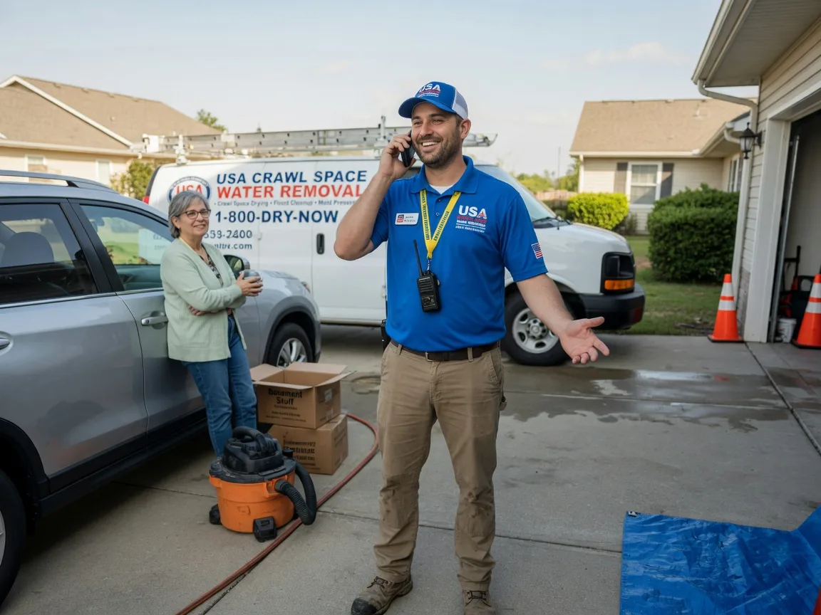 Crawl Space Water Removal Pineville, NC FAQs